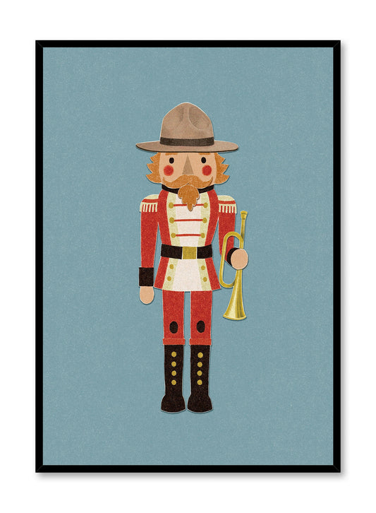 Canadian Mountie nutcracker, Poster